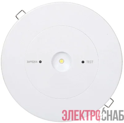 Светильник светодиодный ДПА-130 IP20 3ч аварийный аккум. IEK LDPA0-130-1-3-K01