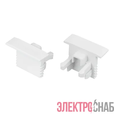 Заглушка SL-MINI-10-F WHITE глухая пластик (комплект) Arlight 049453