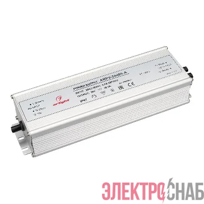Блок питания ARPV-24400-A 24В 16.7А 400Вт IP67 метал. Arlight 026456(1)
