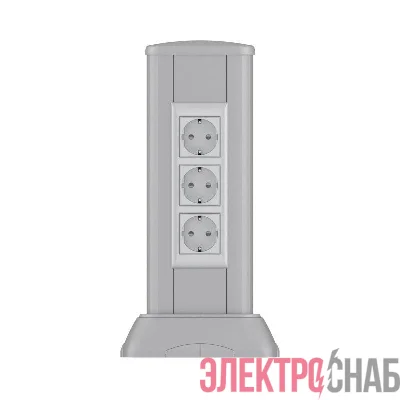 Мини-колонна 0.35м алюм. сер. метал. RAL 9006 DKC 19534