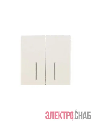 Выключатель 2-кл. с индик. СП ZIMA IP20 10А безвинт. зажим слон. кость LEZARD 704-9088-112QC