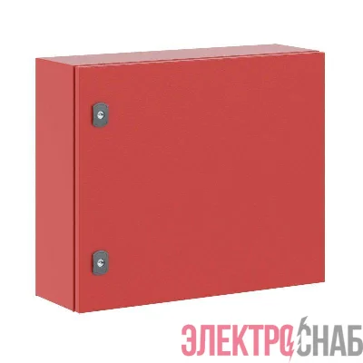 Корпус сварной навесной ST 500х600х200мм с монтажн. панелью RAL3000 DKC R5ST0562-RAL3000