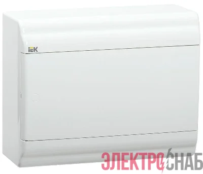Бокс ЩРН-П-9 мод. навесной пластик IP41 PRIME бел. дверь IEK MKP82-N-09-WD-41-20