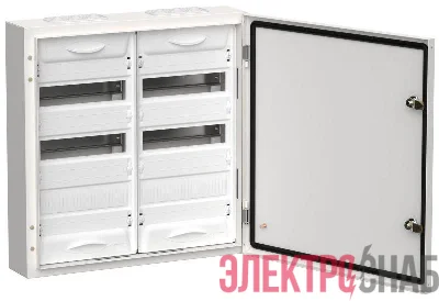 Корпус ЩРн-72 (2х36) TITAN 5 585х570х140 IP54 одна дверь метал. бел. IEK TI5-50-N-2X036-54