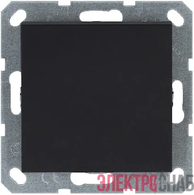 Заглушка soft touch черн. матов. Jasmart G8001PB