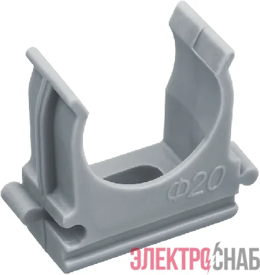 Клипса-держатель 20мм для труб 61 229 NCR-T-20-B100 Navigator 61229