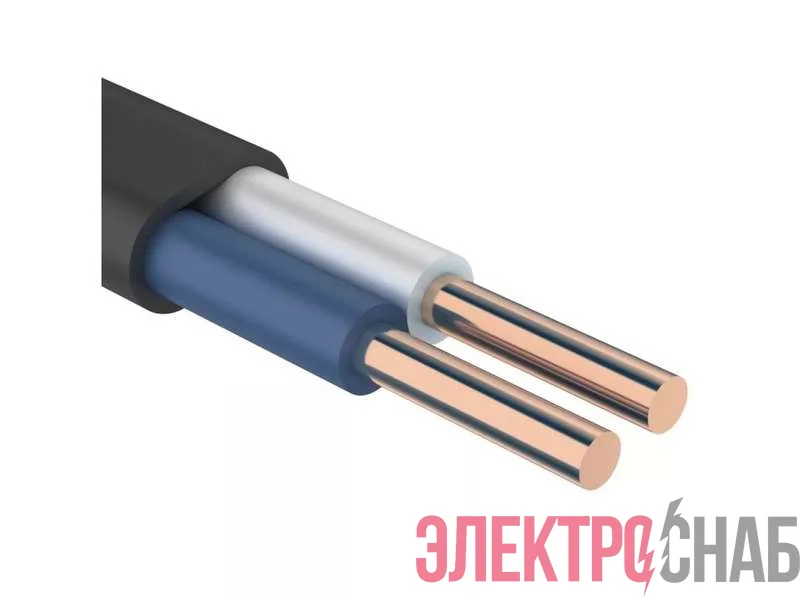 Кабель ППГ Пнг(А)-HF 2х2.5 ОК (N) 0.66кВ (бухта100м) (м) Цветлит 00-00124970