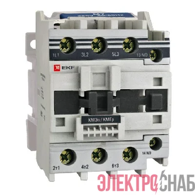 Контактор КМЭп 80А кат. 220В DC 1НО+1НЗ PROxima EKF ctr-s-80-220-nc-no-p