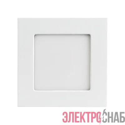 Светильник светодиодный DL-120х120M-9W Day White IP40 метал. Arlight 020126