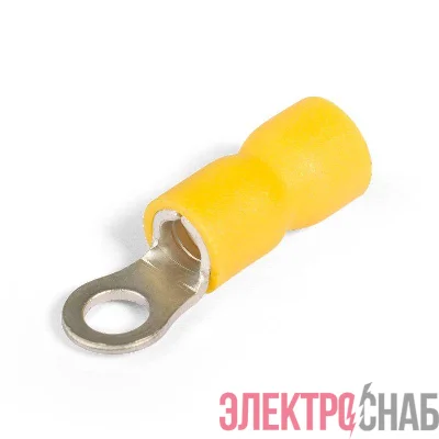 Наконечник кабельный кольцевой изолированный НКИ 6.0-4 EasyFix КВТ 90895