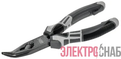 Тонкогубцы изогнутые 160мм K4 ARMA2L 5 IEK A2L5-BN10-K4-160