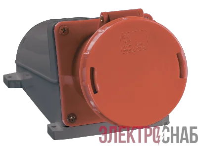 Розетка ОП 125А 380В 3P+PE+N ССИ-145 IP54 ИЭК PSR12-125-5