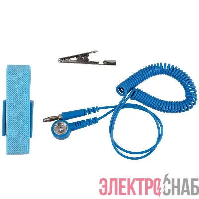 Браслет антистатический HT-611-6 (ZD-152) Rexant 12-0255