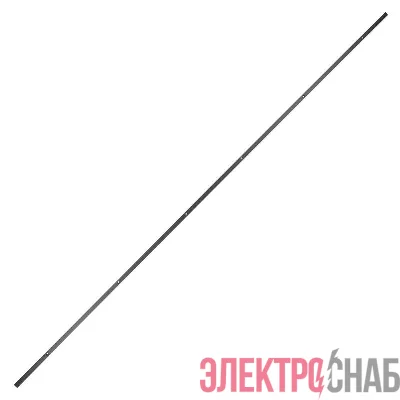 Шинопровод MTR16 2M-BL 2000х16мм накладной низковольтный Pro черн. JazzWay 5057258