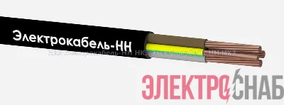 Кабель КГтп-ХЛ 3х6+1х4 (PE) 380/660-3 (м) ЭЛЕКТРОКАБЕЛЬ НН 00-00023208