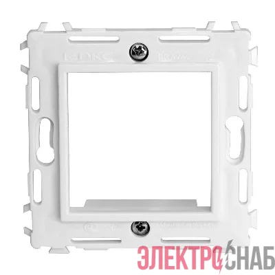 Каркас 1-м 2мод. Brava бел. RAL9016 DKC 75020W
