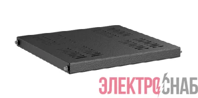 Полка стационарная Г=253мм профиль С-образ. для шкафа глубиной 600мм RAL9005 DKC R5RFCIT60B