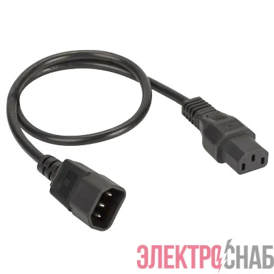 Кабель питания IEC320 C13 - IEC320 C14 1.8 м сечение 3х1.5кв.мм DKC R5CORD3418