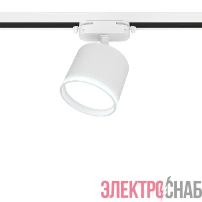 Светильник трековый ARTLINE поворотный 85х85х70мм GX53 230В алюм./пластик. 4кв.м бел. Ritter 59861 3