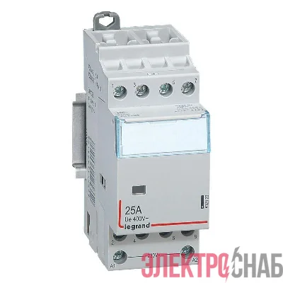 Контактор мод. 25А/4п 4НО 230В CX3 Leg 412535