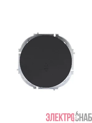 Выключатель проходной 1-кл. СП OSEN 10А IP20 механизм черн. бархат LEZARD 743-4288-105