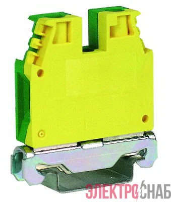 Зажим для заземления TEC.10/O 10кв.мм желт./зел. DKC ZTO510-RET