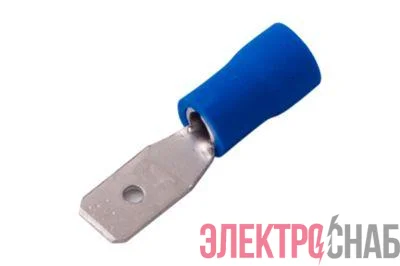 Клемма плоская изол. (штекер) (VM 2-187(8)) REXANT 08-0332