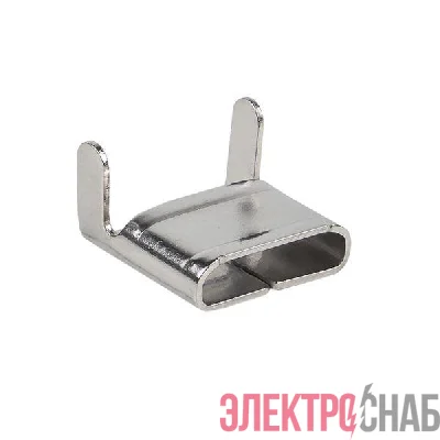Скрепа для ленты NC20 без зубьев (уп.10шт) EKF nc-20-r