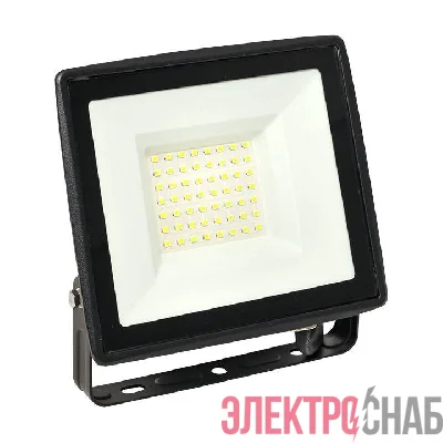Прожектор светодиодный СДО-3004 50Вт 6500К IP65 Basic EKF FLL-3004-50-6500