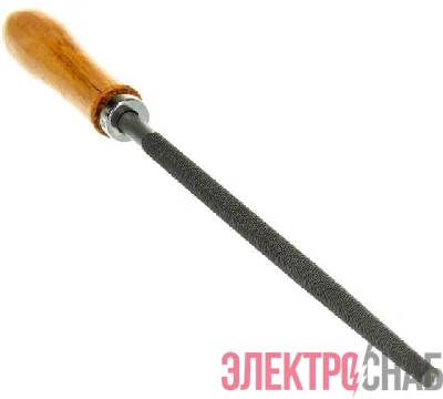 Напильник 200мм круглый деревянная рукоятка Вихрь 73/6/4/4