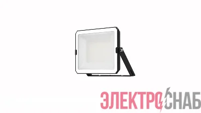 Прожектор светодиодный СДО FL ECO 50W 765 G4 уличный матов. стекло алюм. черн. LEDVANCE 4099854400131