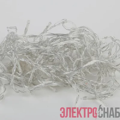 Гирлянда светодиодная "Бахрома" 2мх1м 62LED 24В IP44 мультиколор ( без трансформатора Б0041911) ЭРА Б0041906