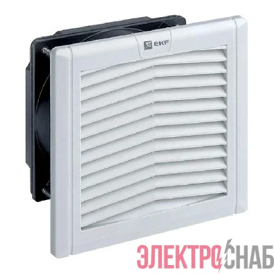 Вентилятор с фильтром 170 куб.м./ч 176x176мм 220В IP54 PROxima EKF FAN170F
