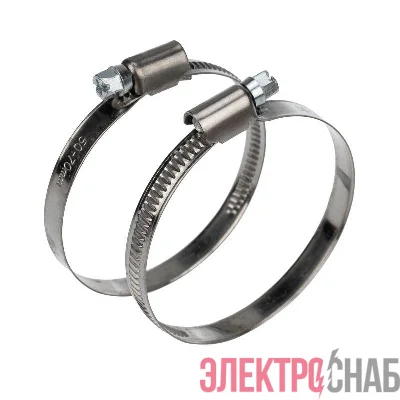 Хомут стальной червячный 50-70 (Россия) Rexant 07-0650