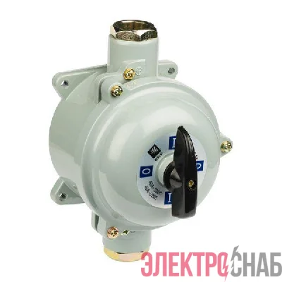 Переключатель пакетный 1-кл. 16А IP56 ПП 2-16/Н2 М1 сил. сер. EKF pp-2-16-5