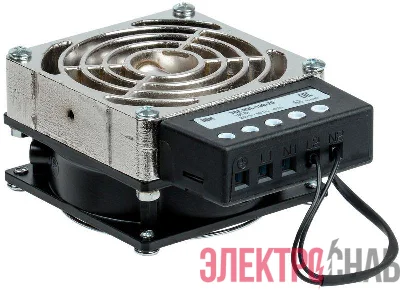 Обогреватель на DIN-рейку (встраив. вентилятор) 100Вт IP20 IEK YCE-HVL-100-20