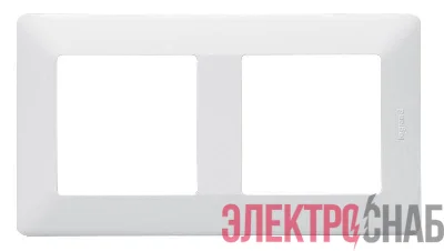 Рамка 2-м Valena Life универсальная бел. Leg 754002