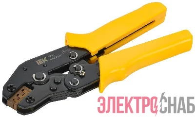 Клещи обжимные КО-10 0.3-1.5кв.мм (для автоклемм) ARMA2L 3 IEK A2L3-KL11-D030-D15-10
