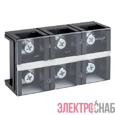 Терминал клеммный TC-3003 до 150кв.мм 300А 3 клеммные пары EKF tc-3003