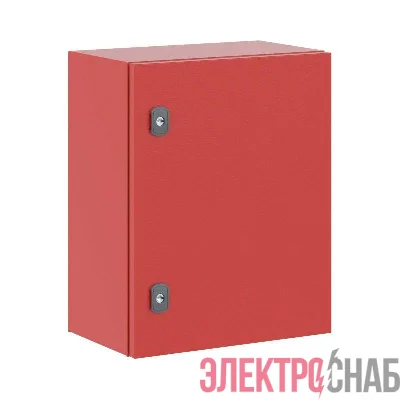 Корпус сварной навесной ST 500х400х250мм с монтажн. панелью RAL3000 DKC R5ST0549-RAL3000