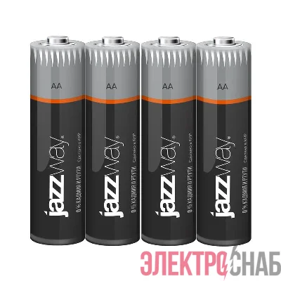 Элемент питания алкалиновый AA/LR6 1.5В Ultra Alkaline BL-4 (блист.4шт) JazzWay 5010772