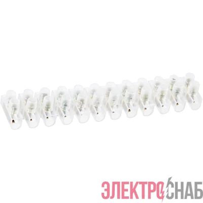 Колодка клеммная 1.5-6кв.мм 12 пар NTB-UPE-S12-5/WH полиэтилен бел. NAVIGATOR 71002