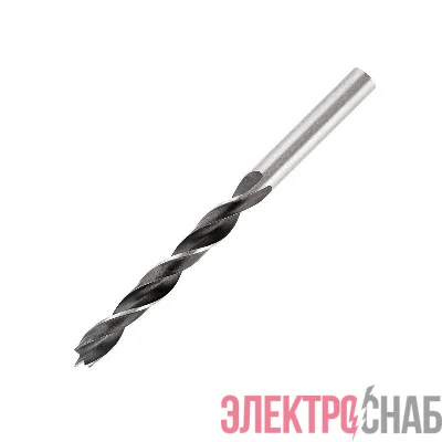 Сверло по дереву 8х115мм цилиндрический хвостовик Kranz KR-91-0737