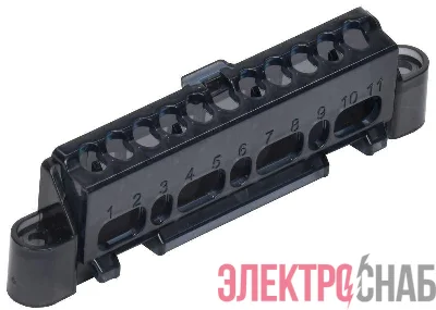 Суппорт для шин в корп. (ширина 6 мод.) TEKFOR IEK TF-KP00D-S-06
