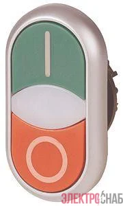 Кнопка двойная M22-DDL-GR-GB1/GB0 EATON 216702