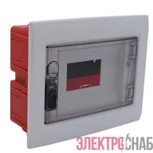 Корпус щита распределительного для модульного оборудования 8M встраив. прозрачная дверца Cetinkaya Pano CP10908