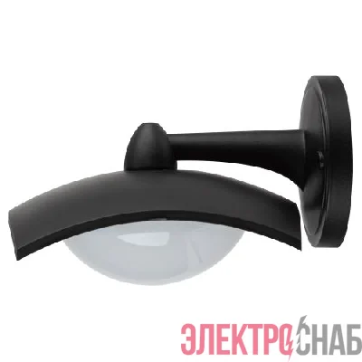 Светильник светодиодный садово-парковый ДБУ 07-8-004 Дели 4 8Вт 3000К IP44 4 гранный настенный черн. Эра Б0064289