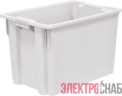 Ящик 600х400х400 мороз. сплошной  натуральный 605 605