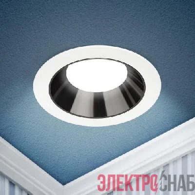 Светильник светодиодный LED 21-12-4K 12Вт 4000К встраив. круглый ЭРА Б0062140