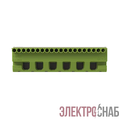 Клеммник самозажимной PE 20х4+6х25мм ZK206G 1 8.18 40.9 ABB 1SPE007715F9717